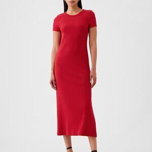 Red GAP T-shirt dress - Sold out online - Petite